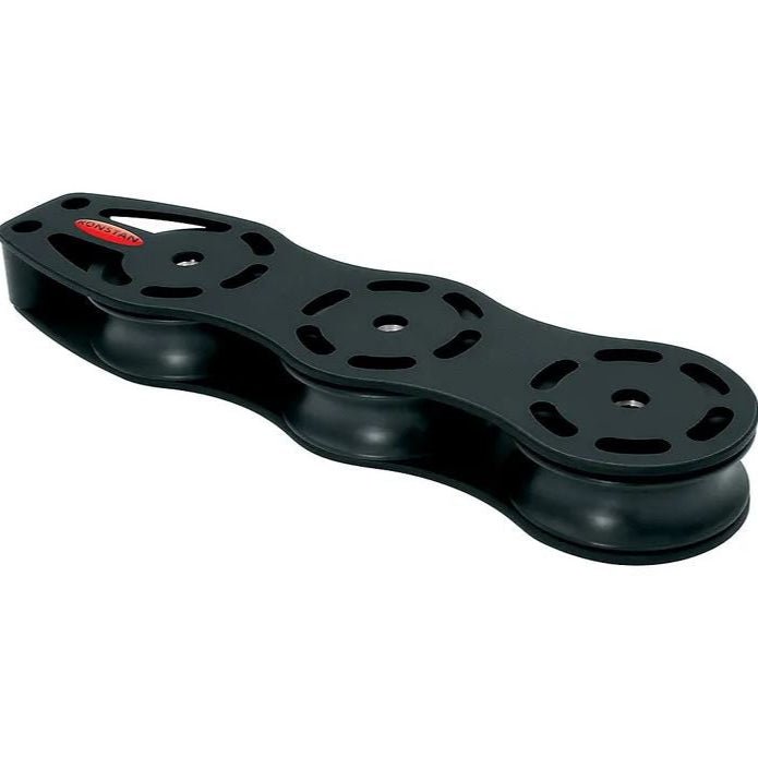 Ronstan 60mm Deck Organiser, 3-scheibig